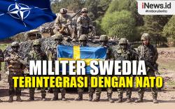 Infografis Militer Swedia Resmi Terintegrasi dengan NATO