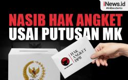Infografis Nasib Hak Angket usai Putusan MK