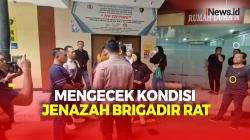 Didampingi Polisi, Keluarga Brigadir RAT Datangi RS Polri Jakarta Timur