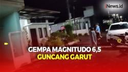 Momen Warga Garut Panik saat Rasakan Gempa Berkekuatan M 6,5 