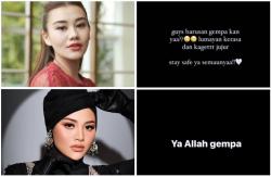 Gempa di Garut Terasa hingga Jakarta, Aaliyah Massaid dan Aurel Hermansyah Panik