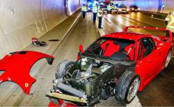 Apes, Karyawan Dealer Tabrakkan Mobil Ferrari Seharga Rp52 Miliar saat Akan Dipamerkan