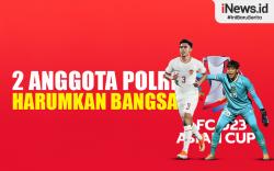 Infografis 2 Anggota Polri Harumkan Bangsa lewat Perjuangan Timnas U-23