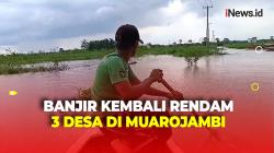 Banjir Rendam 3 Desa di Muarojambi, Dampak Meluapnya Sungai Batanghari
