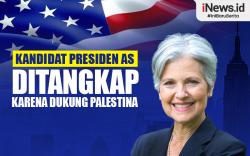 Infografis Kandidat Presiden AS Jill Stein Ditangkap saat Demonstrasi Dukung Palestina