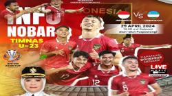 Nobar Timnas Indonesia Vs Uzbekistan Digelar di 2 Lokasi Indramayu, Ada Doorprize Menarik<