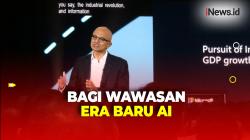 CEO Microsoft Bagi Wawasan Era Baru AI ke Developer Indonesia