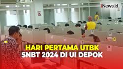 Dirjen Diktiristek Kemendikbud Tinjau UTBK SNBT 2024 di UI Depok, Begini Suasananya