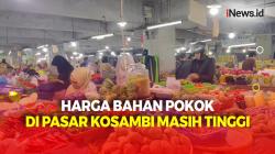Harga Bahan Pokok di Pasar Kosambi Masih Tinggi, Pedagang Mengeluh Sepi Pembeli 
