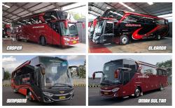 Unik, PO Juragan 99 Beri Nama Deretan Busnya dari Tokoh Kartun dan Anime