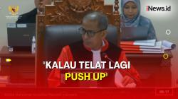 Telat Datang Ruang Sidang, Saldi Isra  Sentil Kuasa Hukum Caleg PKB: Kalau Telat Lagi Push Up