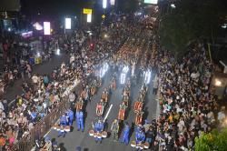 Kemeriahan Parade Budaya Semarang Night Carnival 2024
