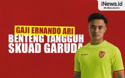 Infografis Gaji Ernando Ari, Benteng Tangguh Skuad Garuda