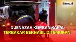 3 Jenazah Korban Kapal Terbakar di Jakarta Utara Berhasil Ditemukan 