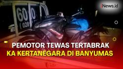 Pemotor di Banyumas Tewas Tertabrak KA Kertanegara usai Terobos Palang Pintu 