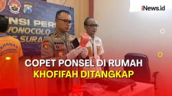 Copet Ponsel di Rumah Khofifah saat Open House dan Halalbihalal Ditangkap