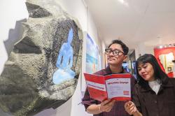 Melihat Pameran Seni Rupa Nouveau Voyage di IFI Wijaya