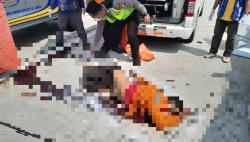 Kecelakaan di Tol Cijago, Petugas Kebersihan Tewas Tertabrak Toyota Yaris