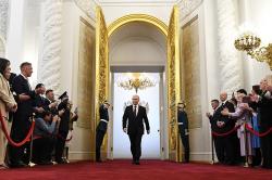 Masih Gagah, Vladimir Putin Dilantik sebagai Presiden Rusia Lima Periode