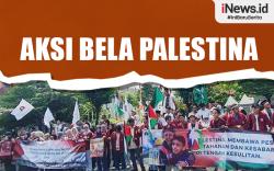 Infografis Mahasiswa dan Dosen UMJ Gelar Aksi Bela Palestina