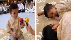 Potret Gemas Adzam Ikut Pengajian Jelang Pernikahan Mahalini dan Rizky Febian