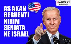 Infografis AS akan Hentikan Kirim Senjata jika Israel Serang Rafah