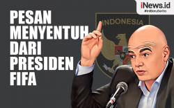 Infografis Presiden FIFA Kagum Perjuangan Timnas Indonesia U-23