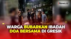 Kronologi Warga Hentikan Ibadah Doa Bersama di Gresik, Ternyata Ini Pemicunya