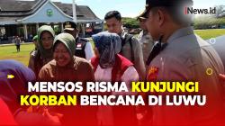 Mensos Beri Santunan Korban Terdampak Banjir Bandang dan Longsor di Luwu