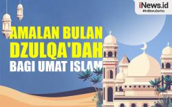 Infografis 5 Amalan Bulan Dzulqa'dah bagi Umat Islam