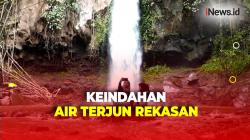 Eksotisnya Air Terjun Rekasan di Kaki Gunung Semeru Lumajang