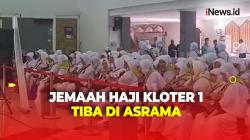 Tiba di Asrama Pondok Gede, Jemaah Haji Kloter 1 Transit sebelum Terbang ke Tanah Suci