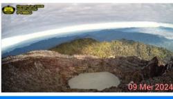 Air Danau Kawah Gunung Dempo Berubah Warna dalam Semalam, Ini Penjelasan PVMBG