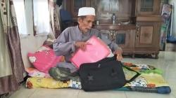 Cerita Kakek Mahmud Jemaah Haji Tertua asal Lebak, Pergi ke Tanah Suci Bersama Istri<
