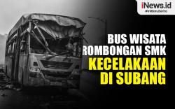 Infografis Bus Wisata Rombongan SMK Kecelakaan di Subang