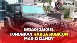 Kejari Jaksel Turunkan Harga Mobil Rubicon Mario Dandy, Hasil Lelang untuk Biaya Restitusi