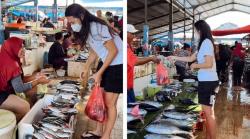 Momen Indah Permatasari Pakai Sandal Jepit saat Belanja ke Pasar Curi Perhatian, Warganet: Artis Tersederhana!
