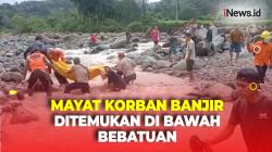 Tim SAR Temukan Korban Banjir Bandang Sumbar di Aliran Sungai Batang Anai