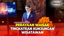 Menparekraf Ungkap Perayaan Waisak Tingkatkan Sektor Pariwisata di Candi Borobudur dan Sekitarnya