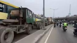 Penyebab Jalan Yos Sudarso Jakut Macet Parah, Imbas Kebakaran di Pelabuhan Tanjung Priok
