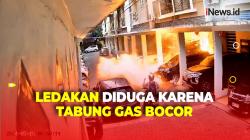 Perumahan Mewah di Medan Meledak, Dua Penghuni Terluka dan Satu Unit Mobil Rusak
