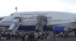 Kronologi Pesawat Angkut Calon Haji Kloter 5 Makassar Kembali ke Bandara Hasanuddin<