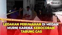 Hasil Olah TKP Ledakan Perumahan di Medan, Polisi Pastikan Murni karena Kebocoran Gas