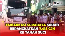 Embarkasi Surabaya Sudah Terbangkan 20 Kloter ke Tanah Suci , 12 Diantaranya Tertunda