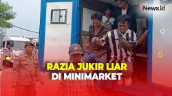 Petugas Gabungan Amankan Belasan Jukir Liar di Minimarket Jakarta Barat