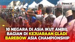 olahraga, panahan, atlet, gladi barebow asia championship 2024, stadion mandala krida, yogyakarta