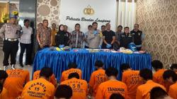 50 Pelaku Kejahatan di Bandar Lampung Ditangkap, 2 Wanita Maling Motor di Mal Kartini<
