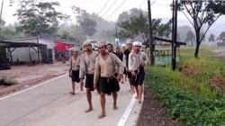 1.500 Warga Suku Baduy Turun Gunung Ritual Seba, Jalan Kaki ke Pendopo Bupati Lebak<