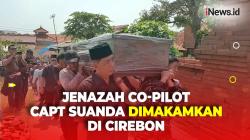 Jenazah Capt Suanda Co-Pilot Pesawat Jatuh di BSD Tiba di Cirebon untuk Diserahkan ke Keluarganya