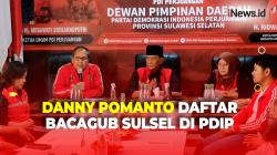 Pilgub Sulsel, Danny Pomanto Kembalikan Formulir Pendaftaran Bacagub ke PDIP